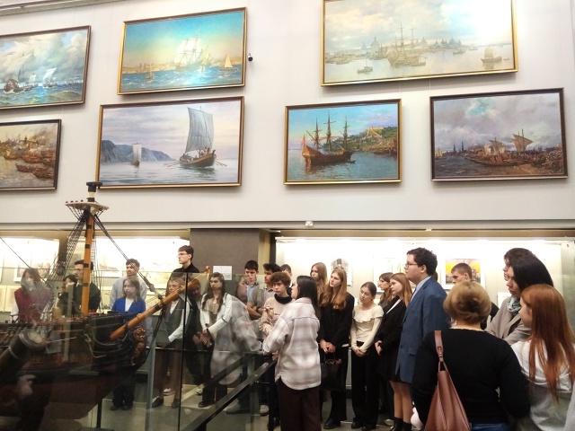 Прикоснулись к истории русского флота 